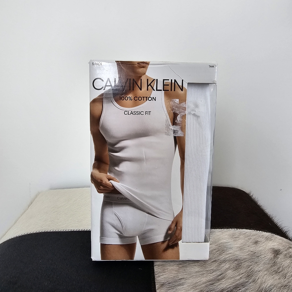 NWT! Calvin Klein Cotton Tanks